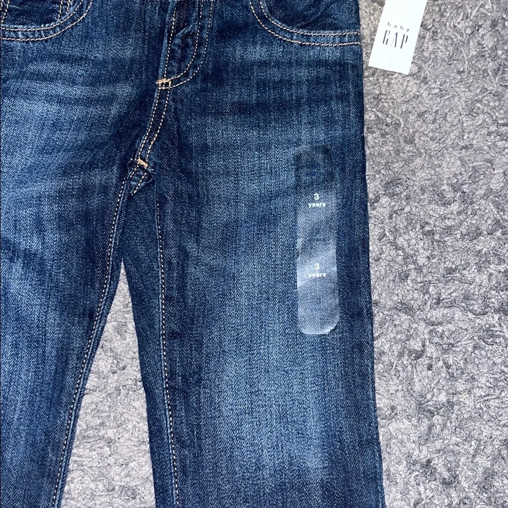 GAP Kids Dark Blue Jeans with Navy Waistband